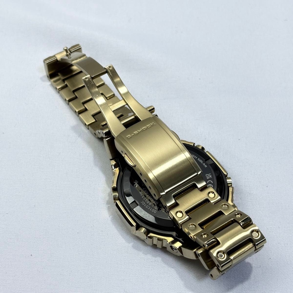 GM B2100GD 9AJF CASIO G-Shock Full Metal Yellow Gold IP Solar Charging No.1569
