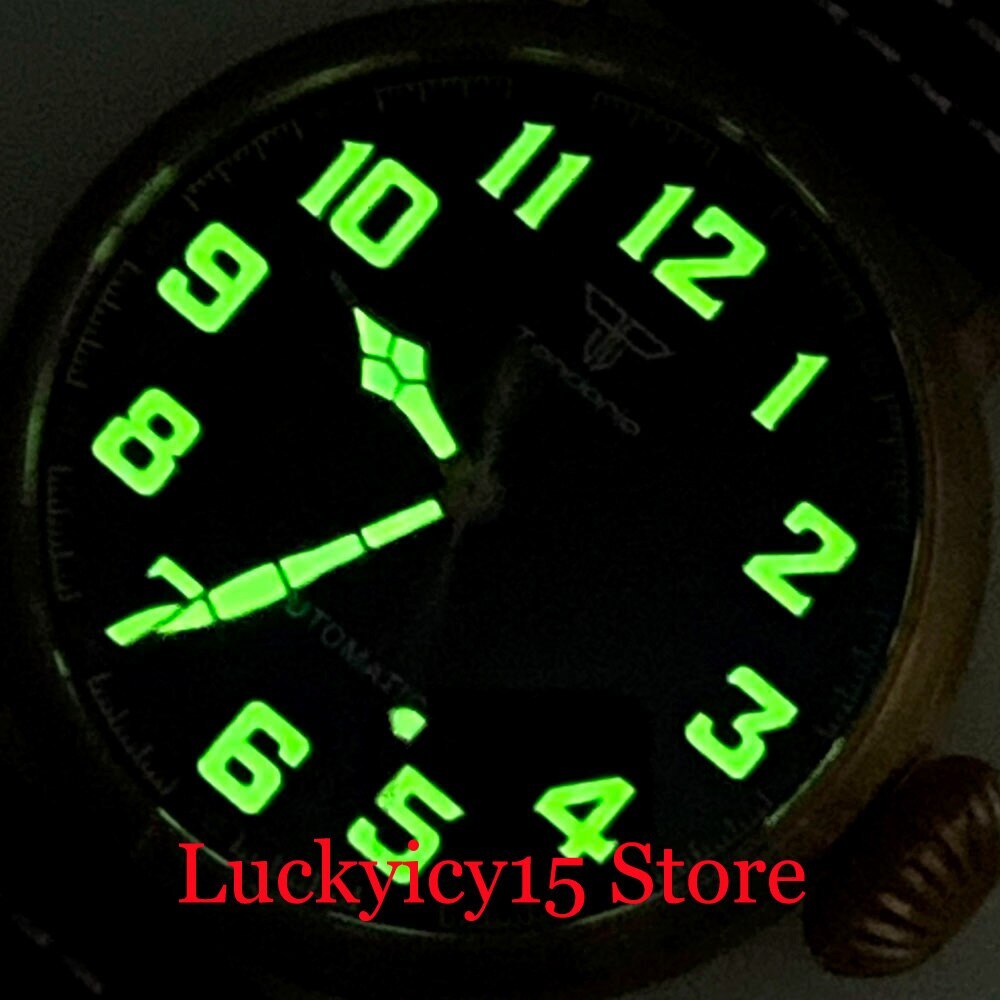 46.5MM CUSN8 Solid Bronze Case 10ATM Waterproof Japan NH35 PT5000 Movement Watch