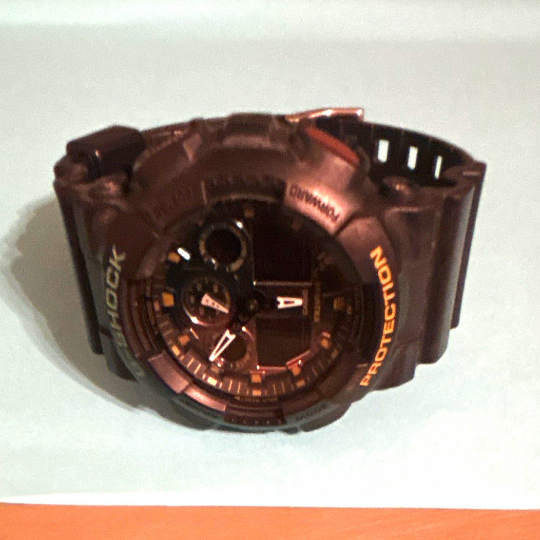 Casio G-SHOCK Shock-Resistant Analog/Digital Black Resin 200m 55mm