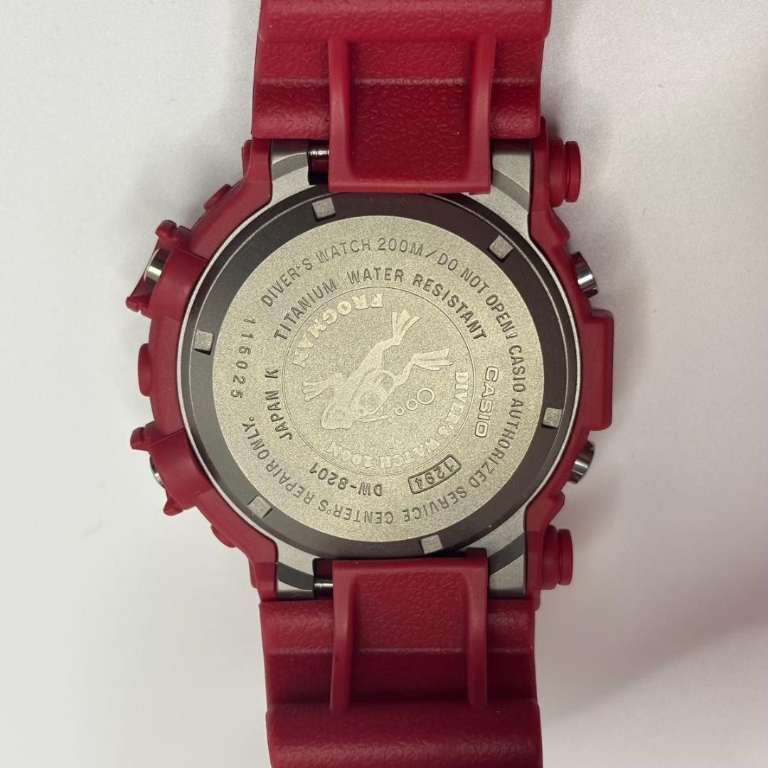 G SHOCK FROGMAN DW 8201GF 4JF Red Frog