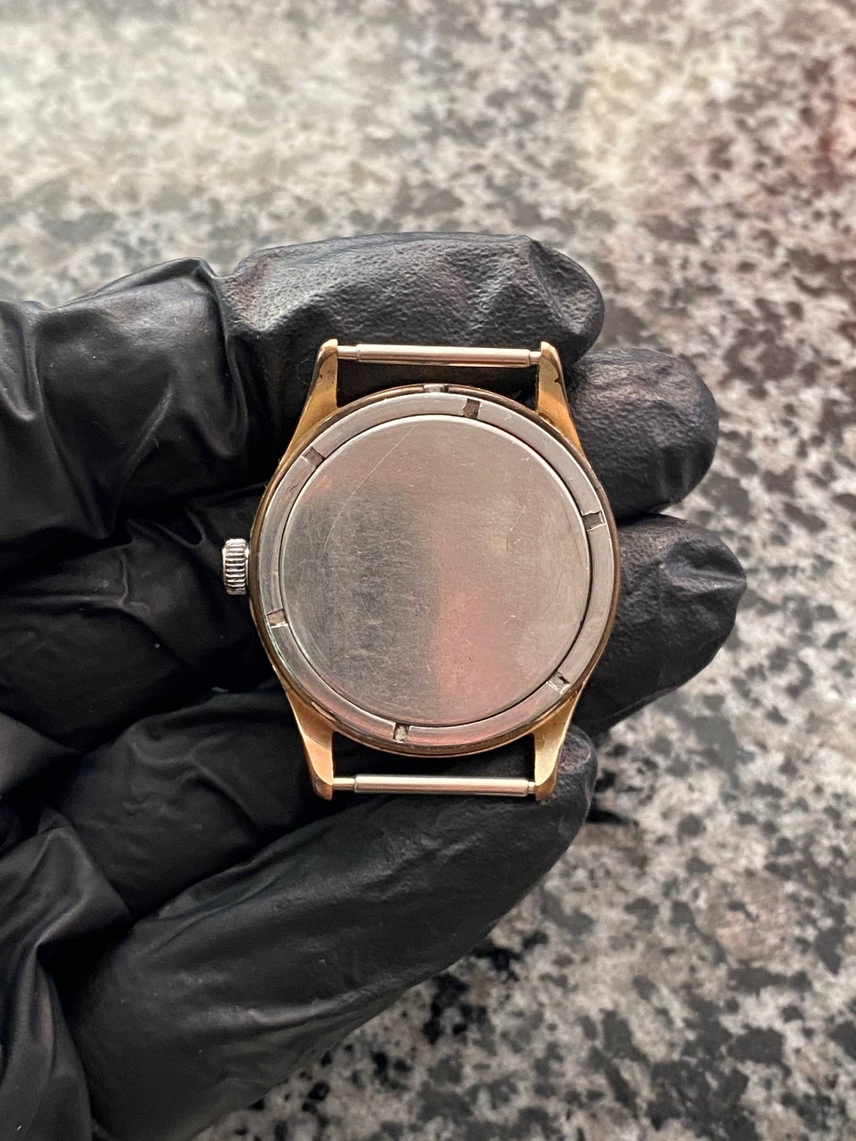 Vintage Rare Wostok Watch Soviet USSR Vostok mechanical Wristwach Gold Plated AU