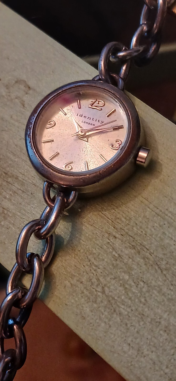 Ladies Identity Of London Heart Bracelet Watch.