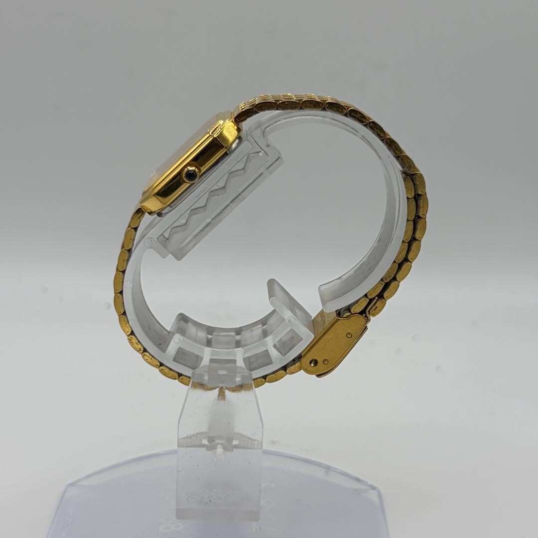 ROAMER Ladies Quartz Wristwatch Square Gold Swiss
