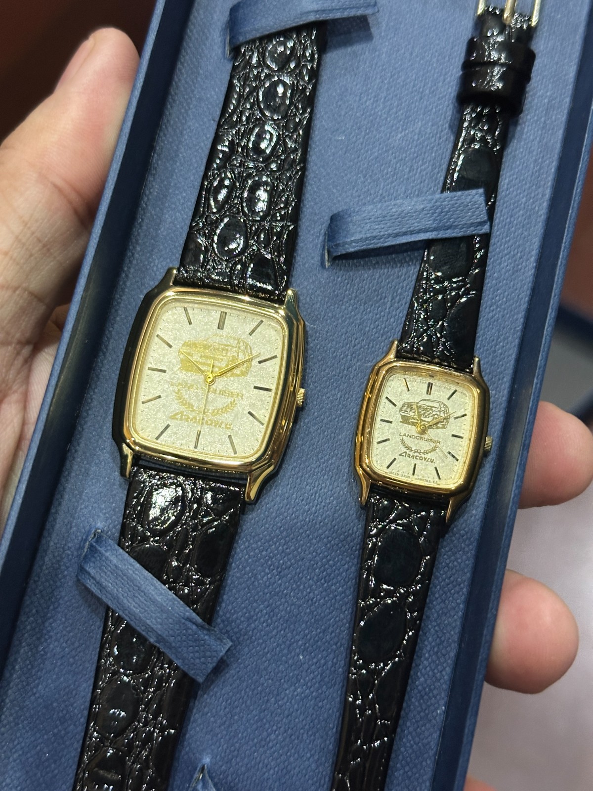 Citizen Quartz Toyota Land Cruiser 100 Limited Edition Pair Watch