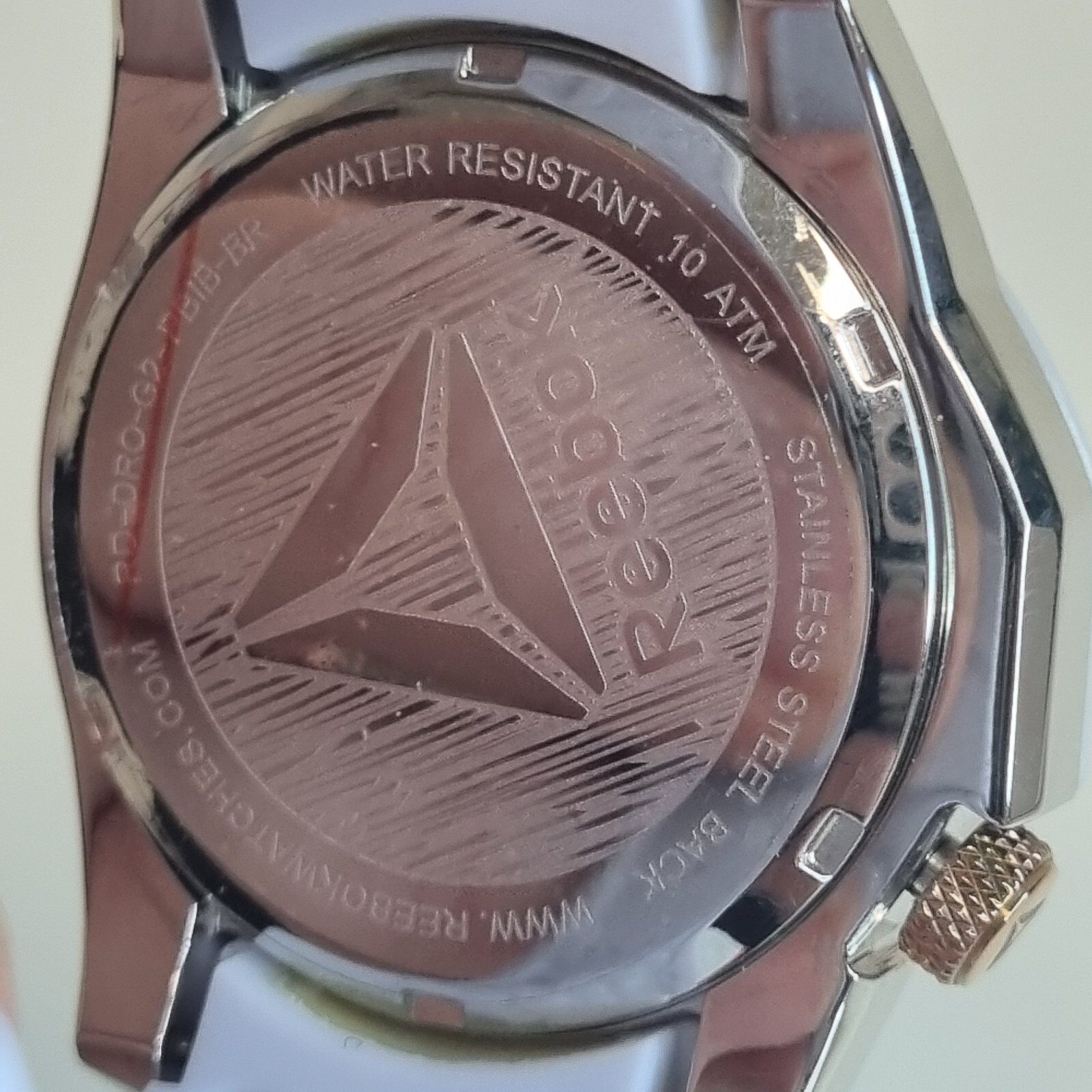 Reebok Diane White Rose Gold Women’s Wrist Watch RD-DIA-L2-S1IS-13 New Old Stock