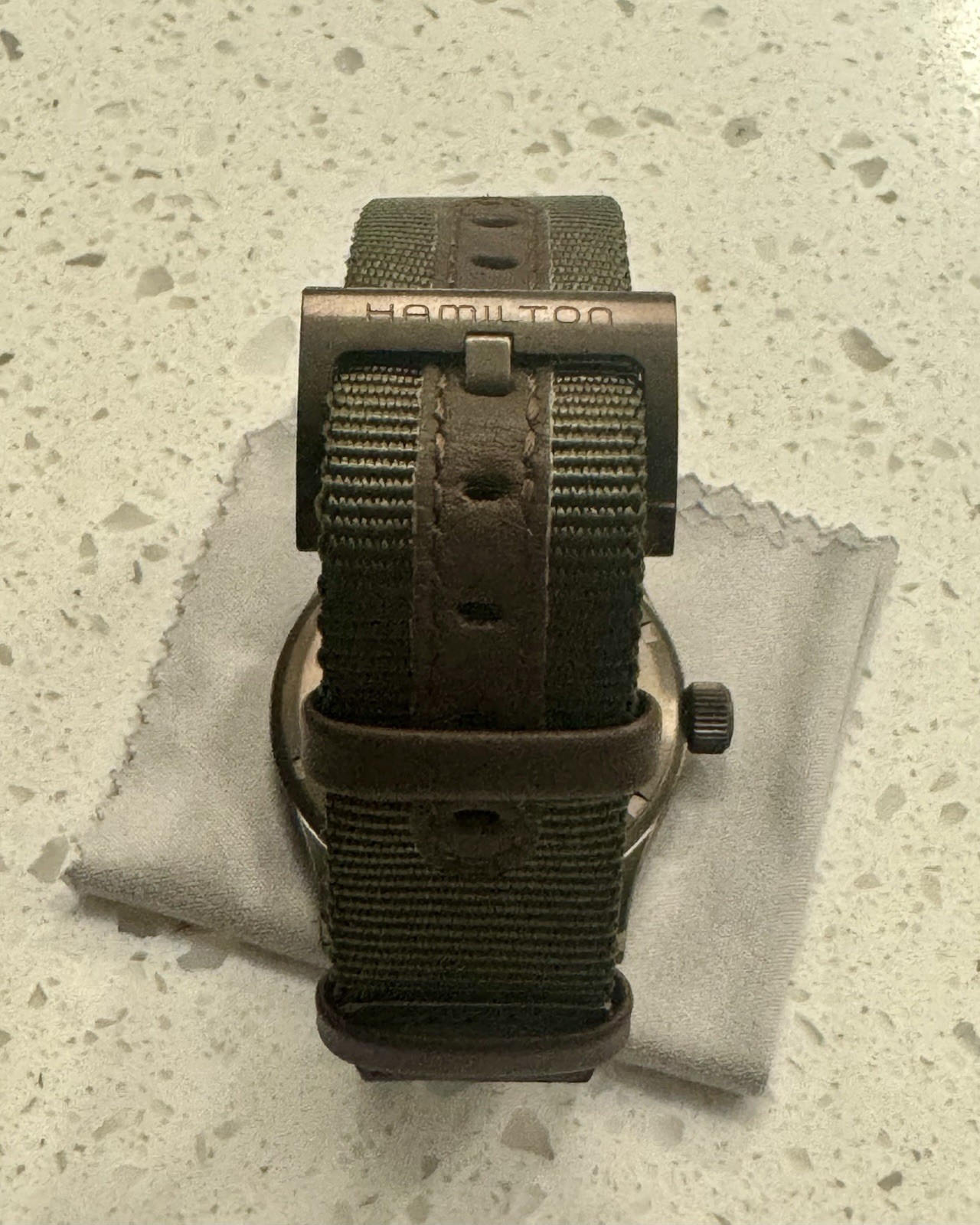 Hamilton Khaki Field Mechanical 38mm Earth PVD with Box & Manual