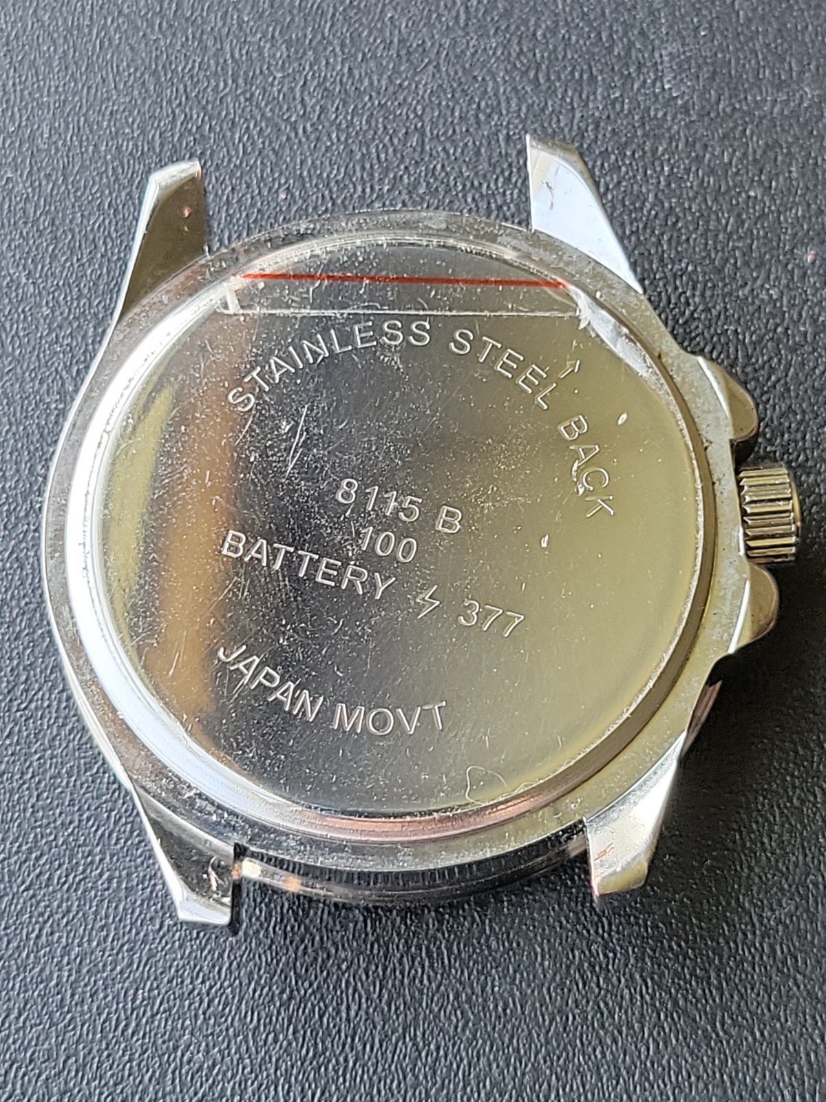 New Fixed Dial Luxury Mens Watch • Pepsi Design New Battery • No Band Inclu