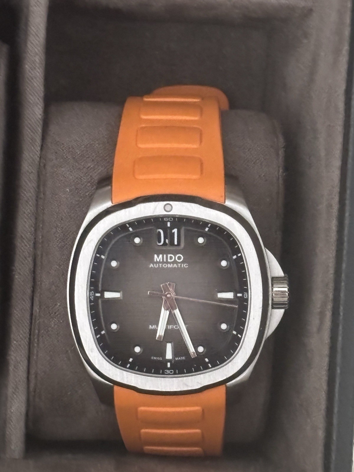 Mido Multifort Grey Dial Organe 40mm M049.526.17.081.00 – Orange (14566)