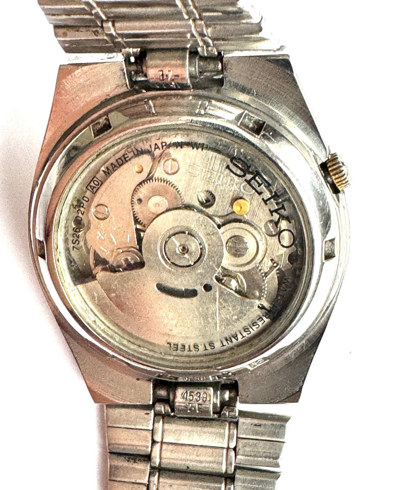 Seiko 5 Automatic Vintage Men’s Watch 21J 7S26 Movement Day/Date