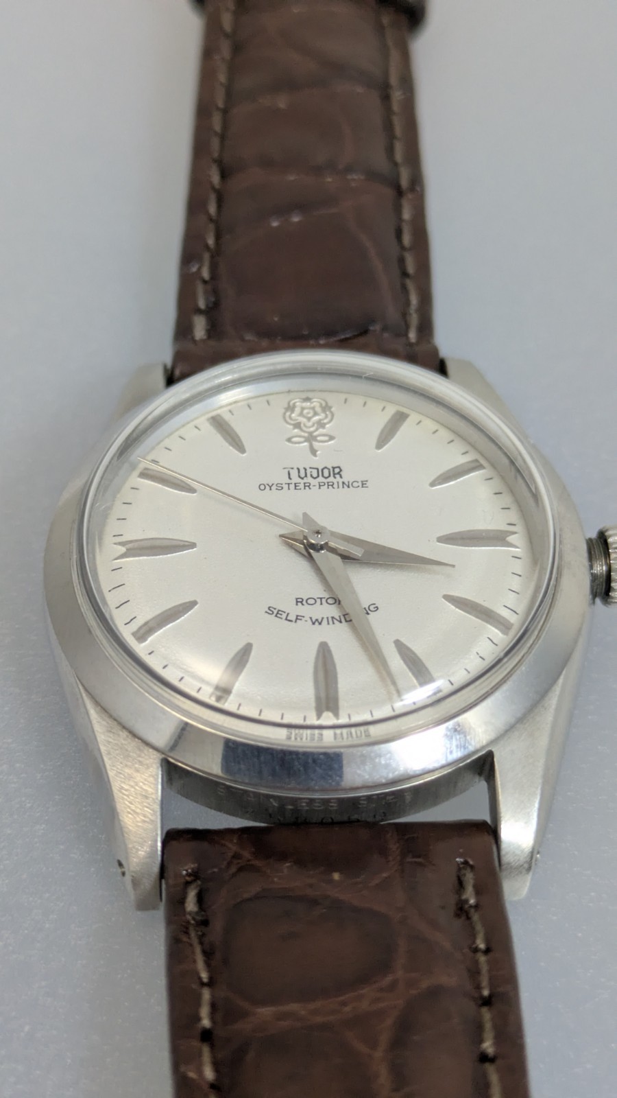TUDOR Oyster Prince Ref.7964 Rotor Self-Winding Silver Dial Vintage Automatic Wa