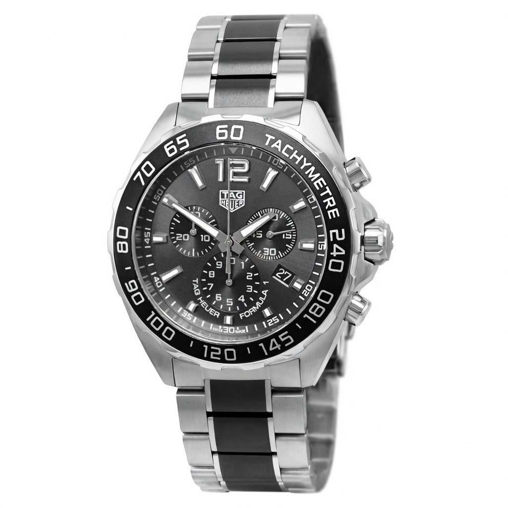 Authentic Unworn FULL SET TAG Heuer Formula 1 Quartz Chronograph CAZ1011.BA0843