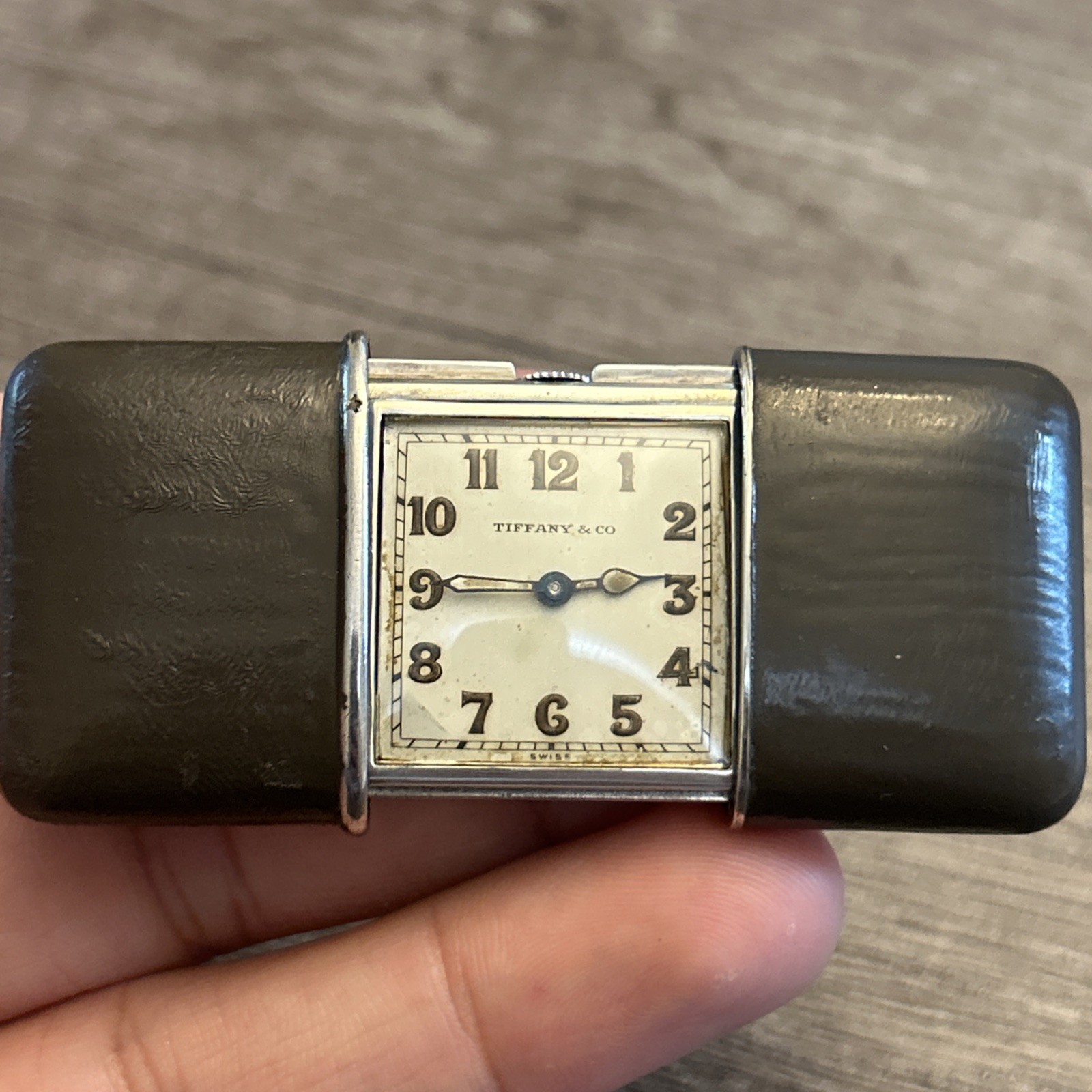 Vintage Tiffany & Co Sterling 935 Movado Factories Women’s Purse Watch