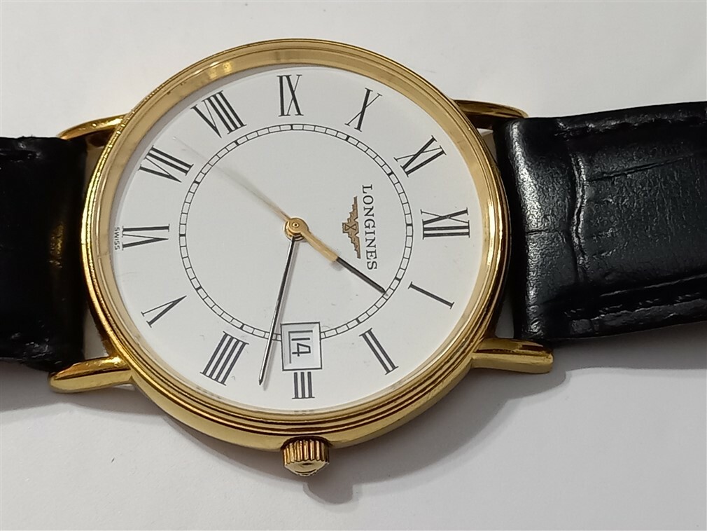 LONGINES GRAND CLASSIC L.4.720.2 QUARTZ 33MM MEN’S WATCH