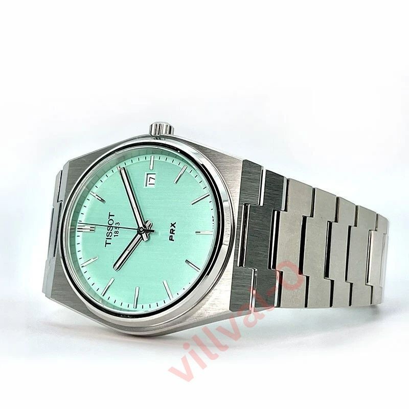 Tissot PRX 40mm Swiss Quartz Watch T137.410.11.091.01 Stainless Steel Green Dial