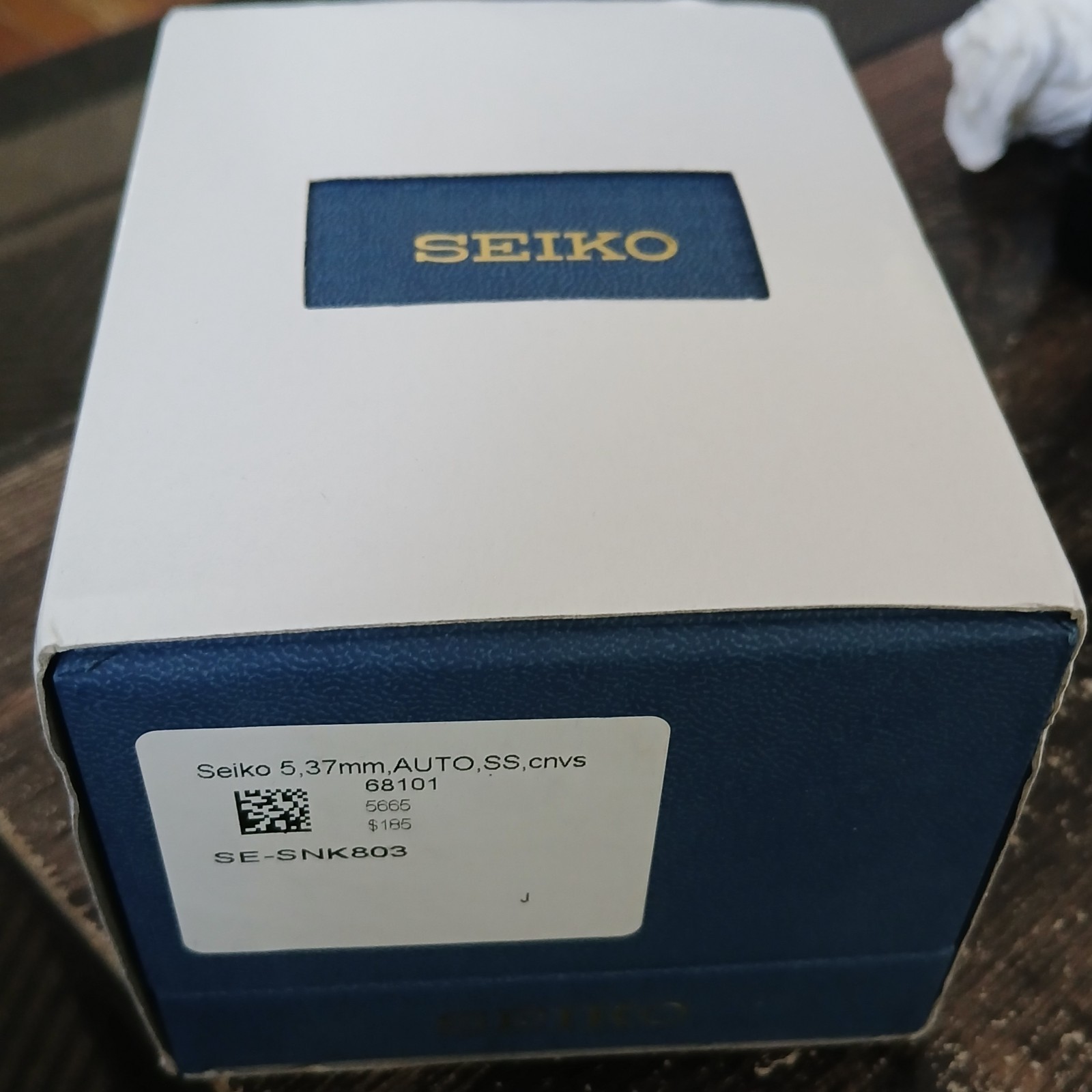 Seiko 5 Sports Beige Men’s Watch – SNK803