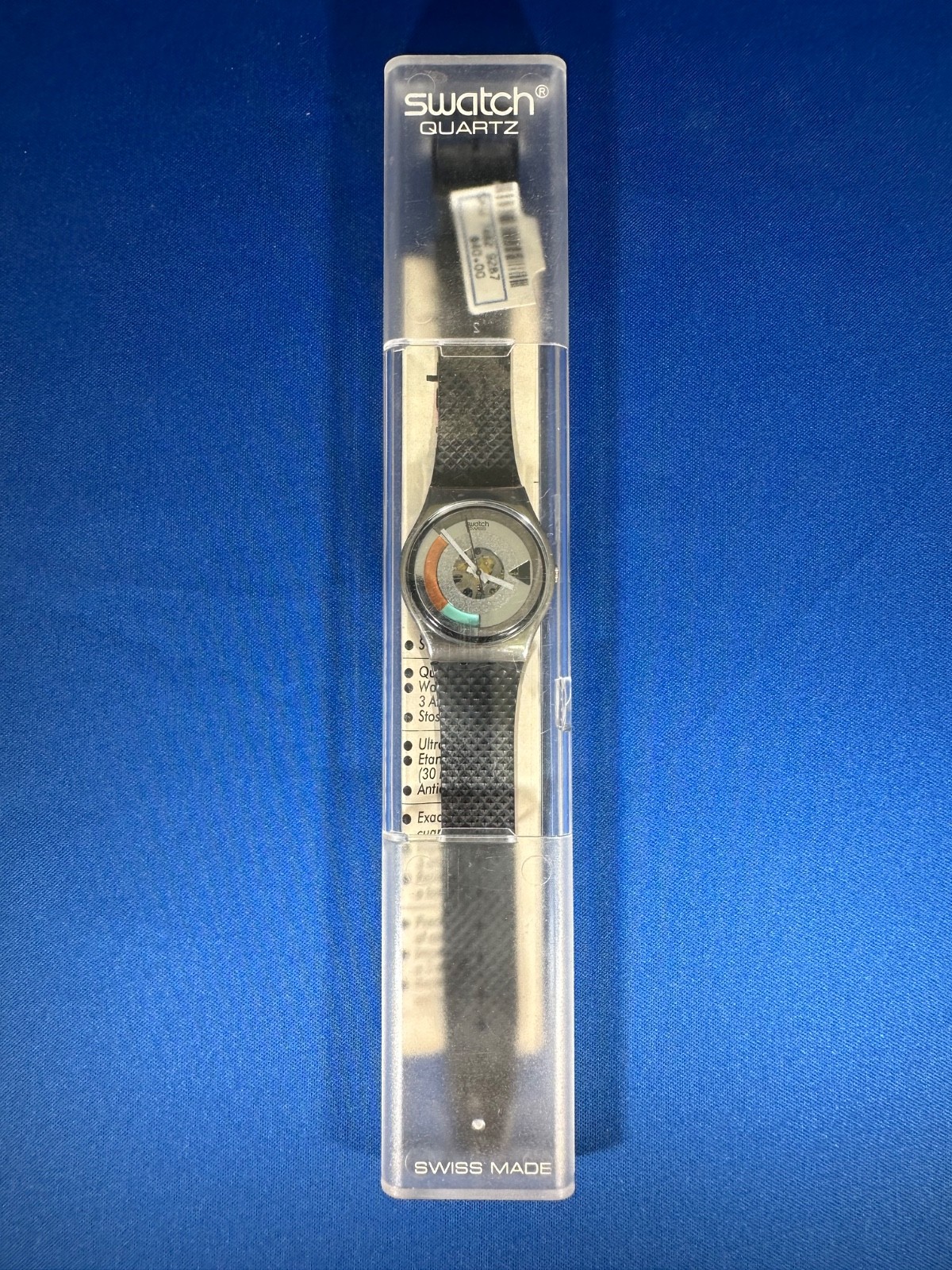 Vintage Swatch 1989 Metropolis Watch, New with tag, Extremely Rare! Model GX405