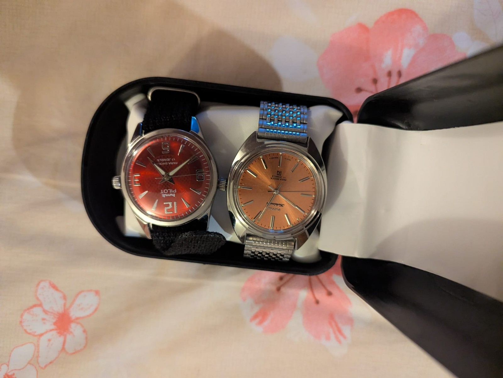 HMT Pilot and Kohinoor two mechanical watches