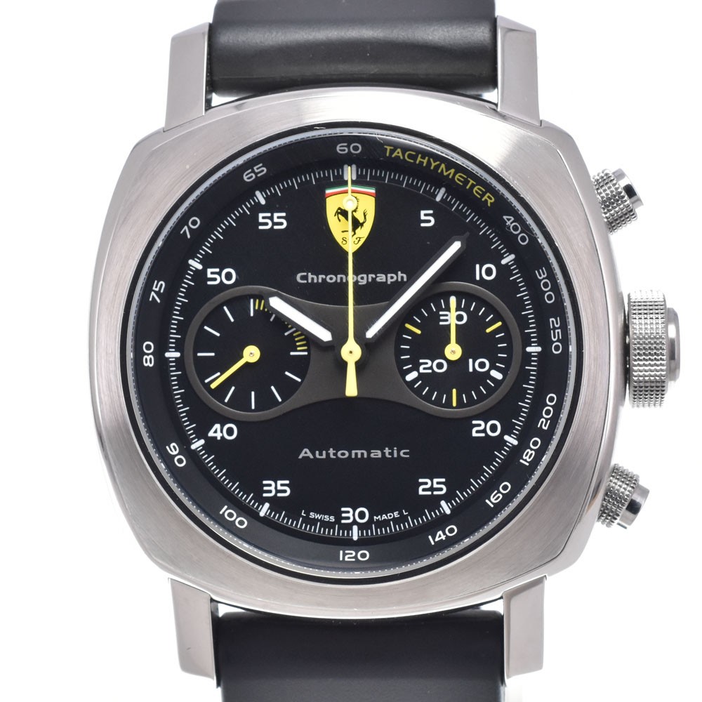 with paper PANERAI Ferrari FER00008 black Dial Automatic Men’s Watch R#149387