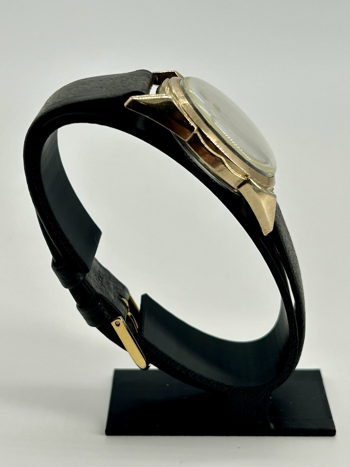 1957 Bulova 23 “A” Selfwinding Black Starburst Dial 23J Auto 10BPAC 30.9mm
