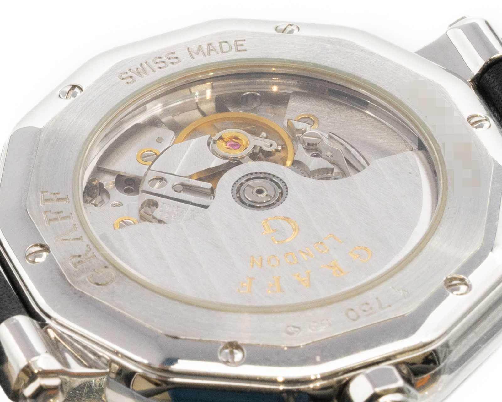 Graff London 36mm Diamond Ice Blue Mother-Of-Pearl Dial Watch