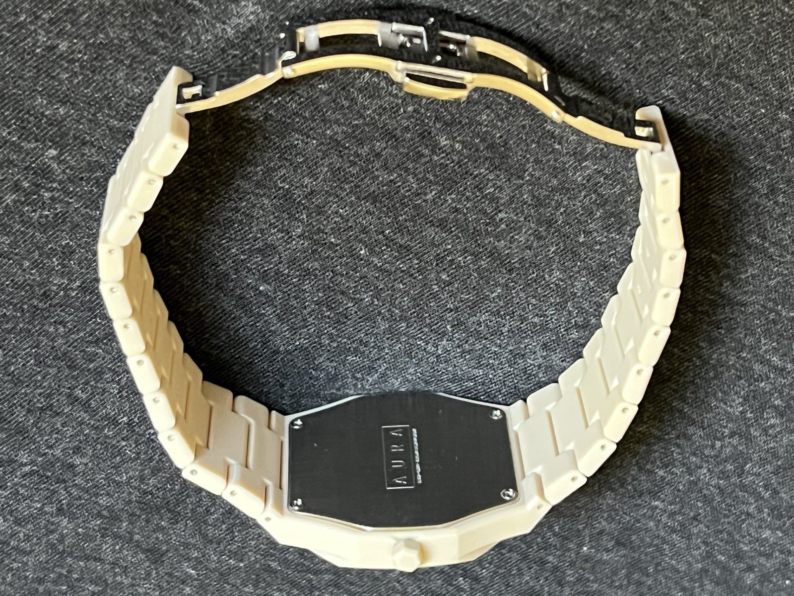 AURA Polycarbonate: ALMOND Color (The Viral Discontinued Watch-Super Rare Color)