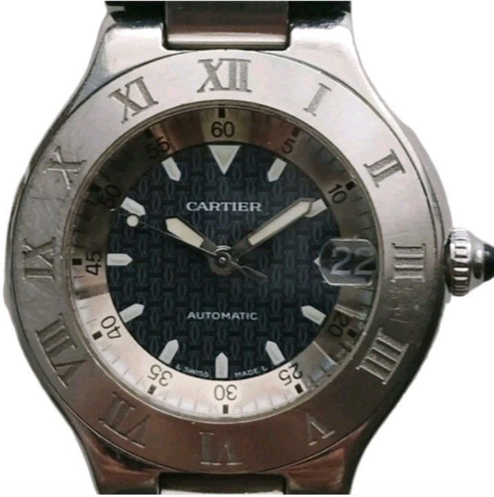 Cartier Watch – Must de Cartier 21 Authoscaph 2427 Automatic.