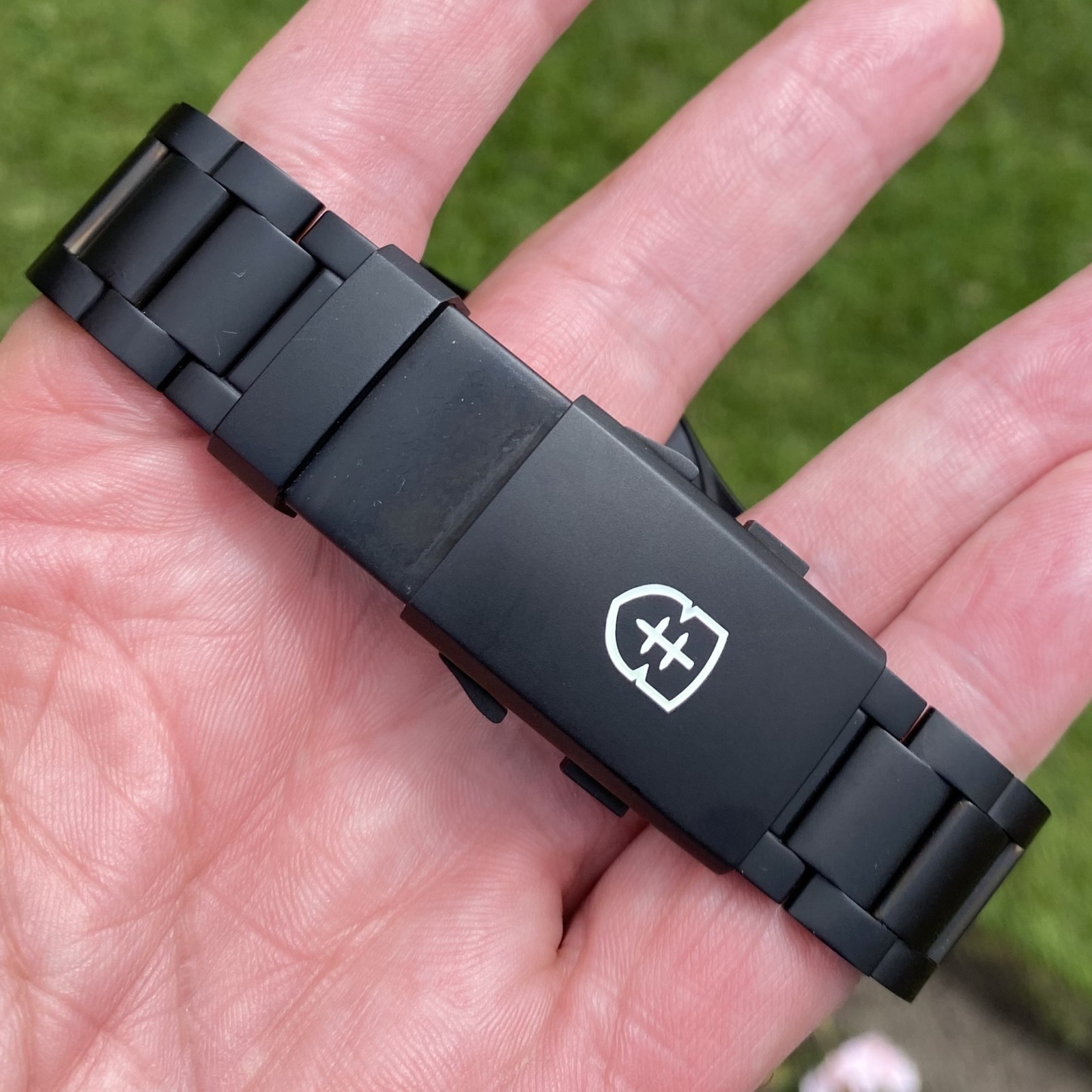 Elliot Brown Beachmaster Ghost Professional Black PVD Swiss Quartz Watch 40mm