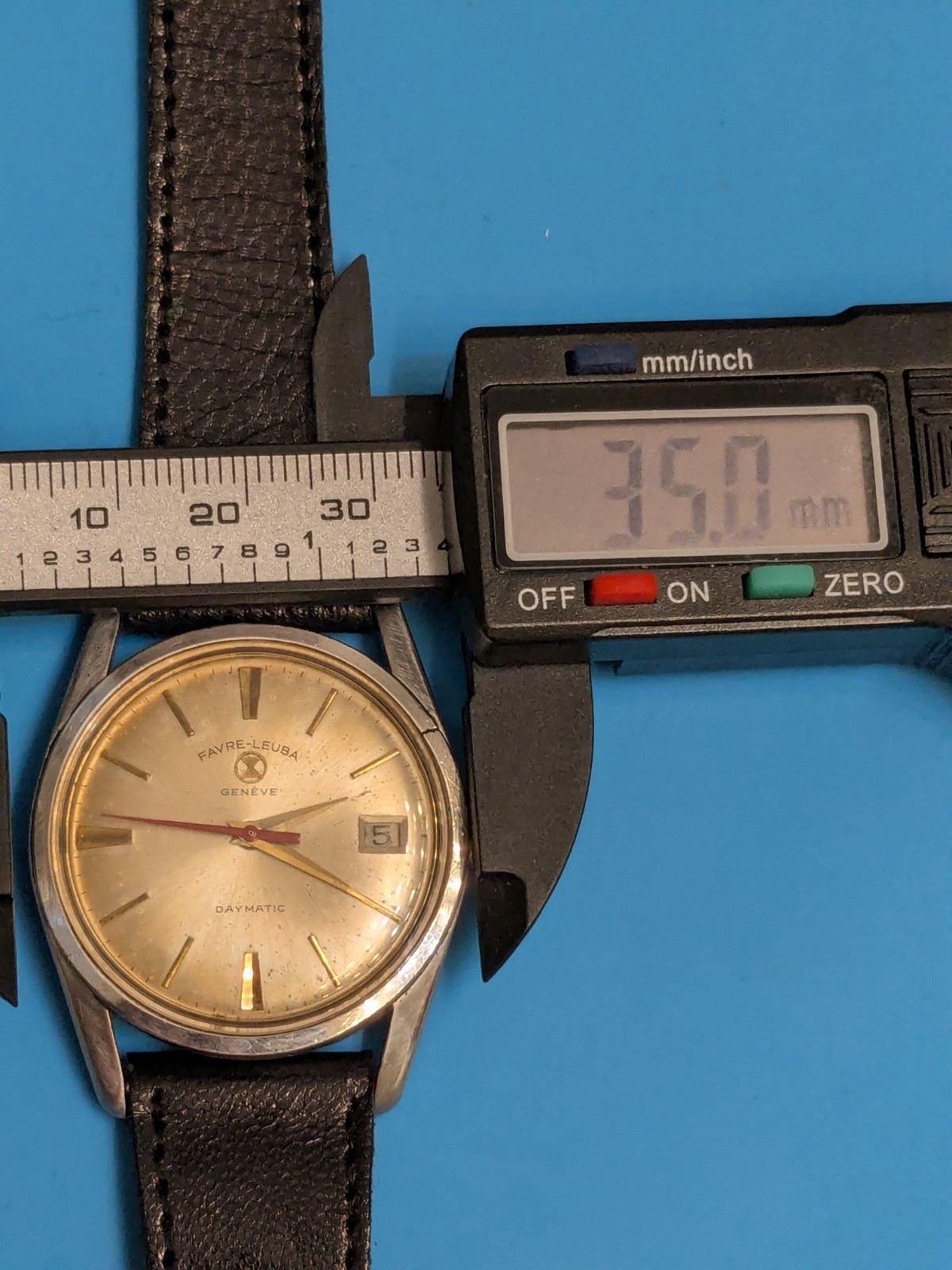 Favre Leuba Daymatic Automatic Men’s Watch Cal 1152