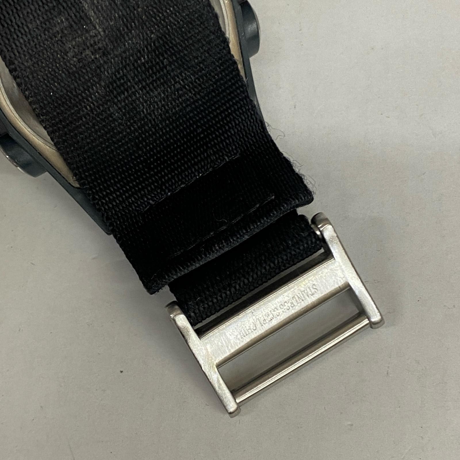 [A2R] Used NIXON Wristwatch Black Kakogawa [w9t]