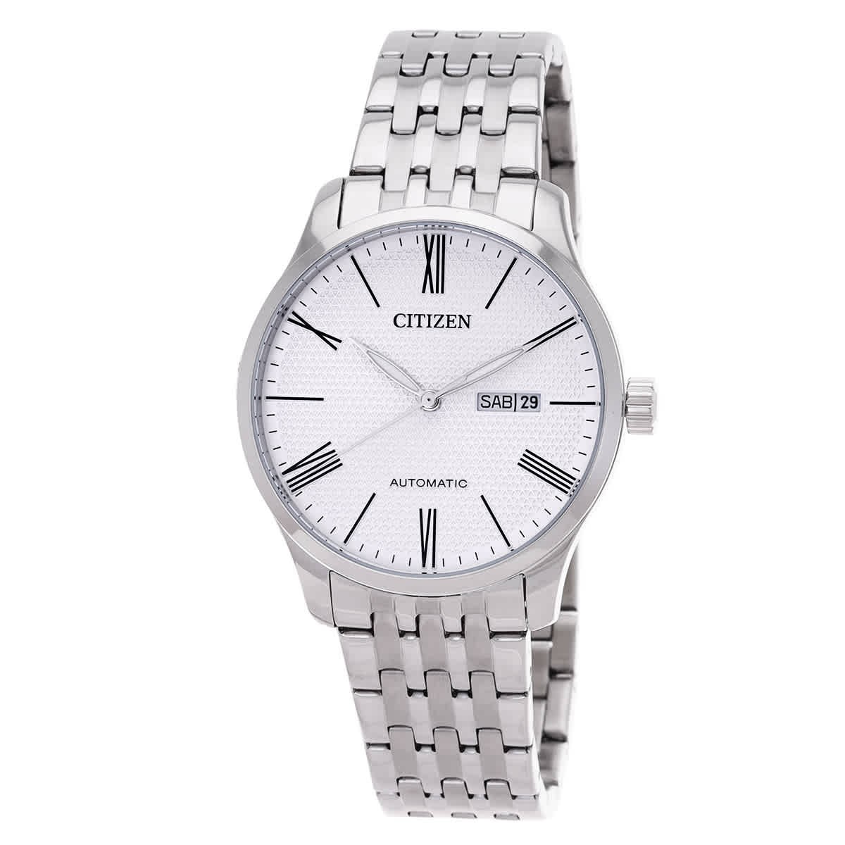 Citizen Automatic White Dial Watch NH8350-59A