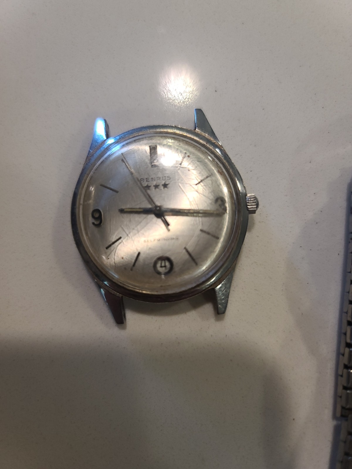 Vintage Watch Lot Timex Benrus Seiko Pulsar Waltham Accurist Parts/Repair 20+