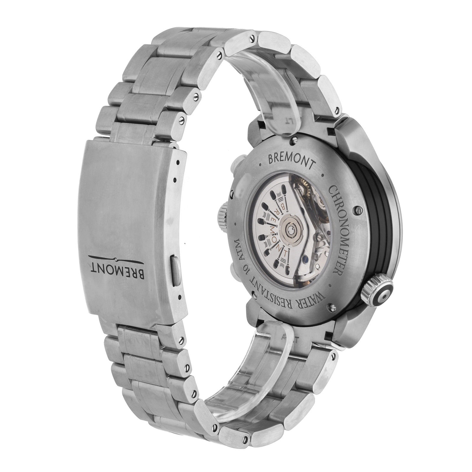 Bremont ALT1 World-Time White Dial 43mm Automatic Men’s Watch ALT1-WT-WH-B
