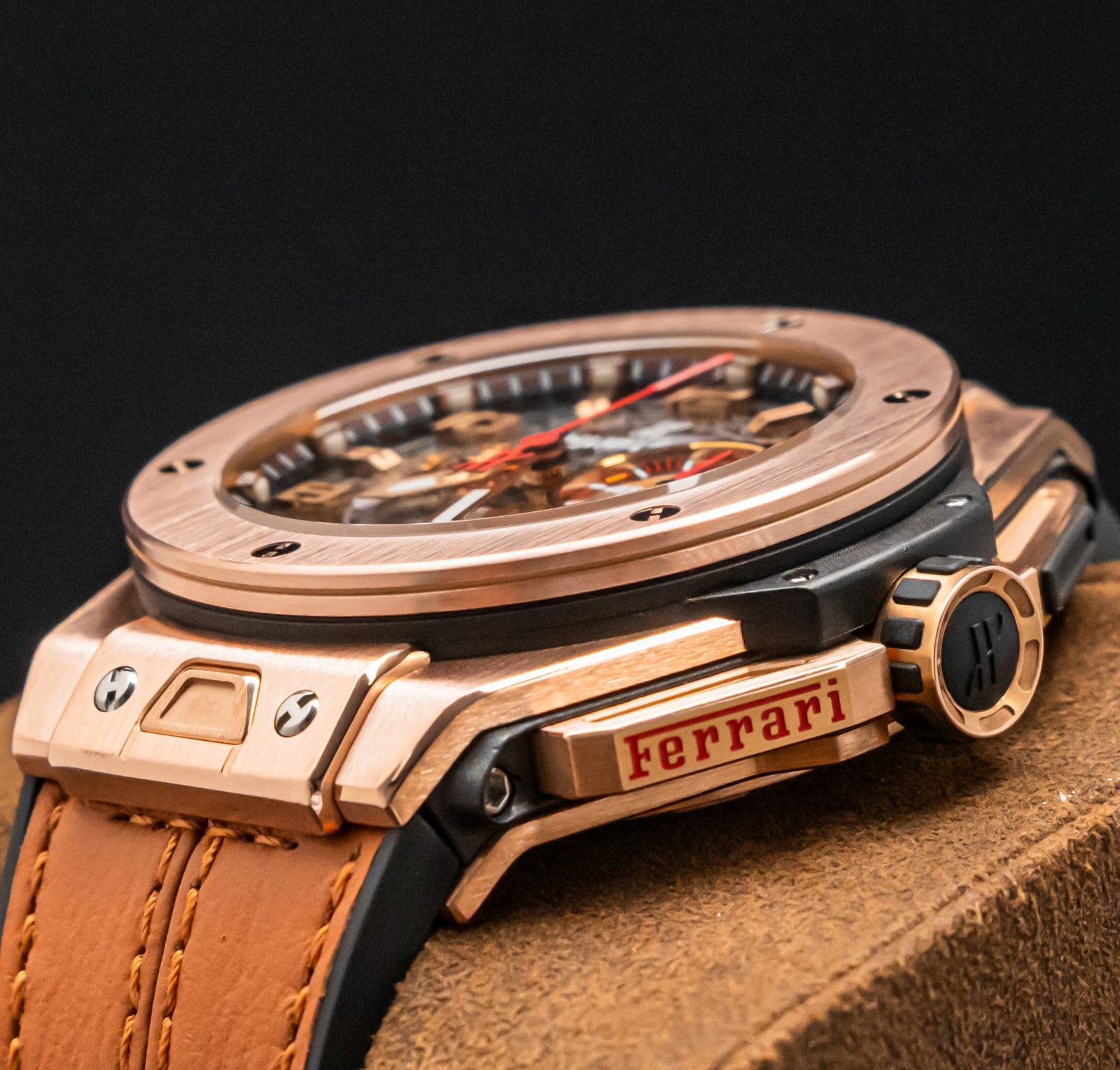 Hublot Big Bang Unico Ferrari King Gold $46K MSRP Limited 45mm 401.OX.0123.VR