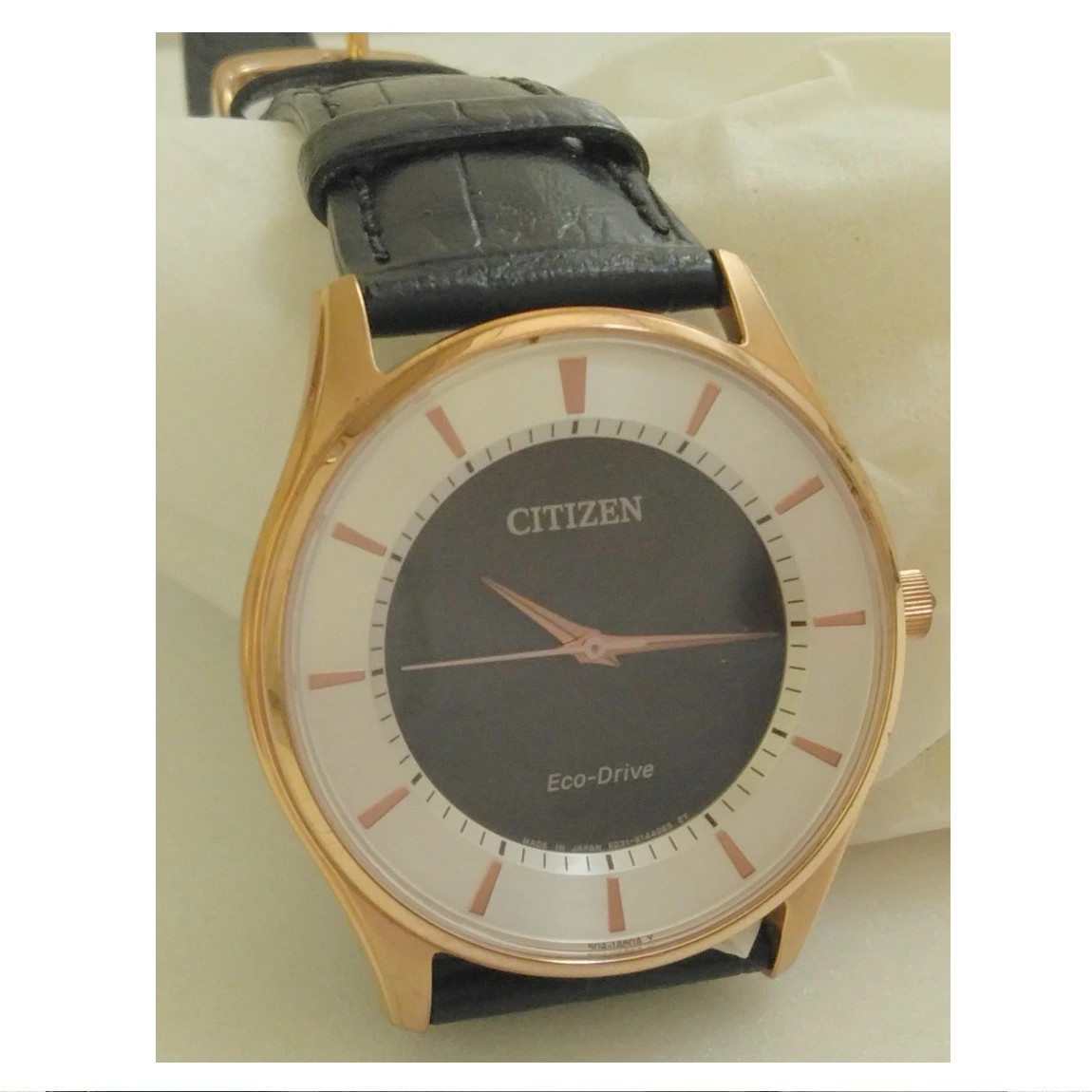 Used Citizen Eco Drive Men’s Japanese Wristwatch E031 S103738 1 Month A19 37 KA