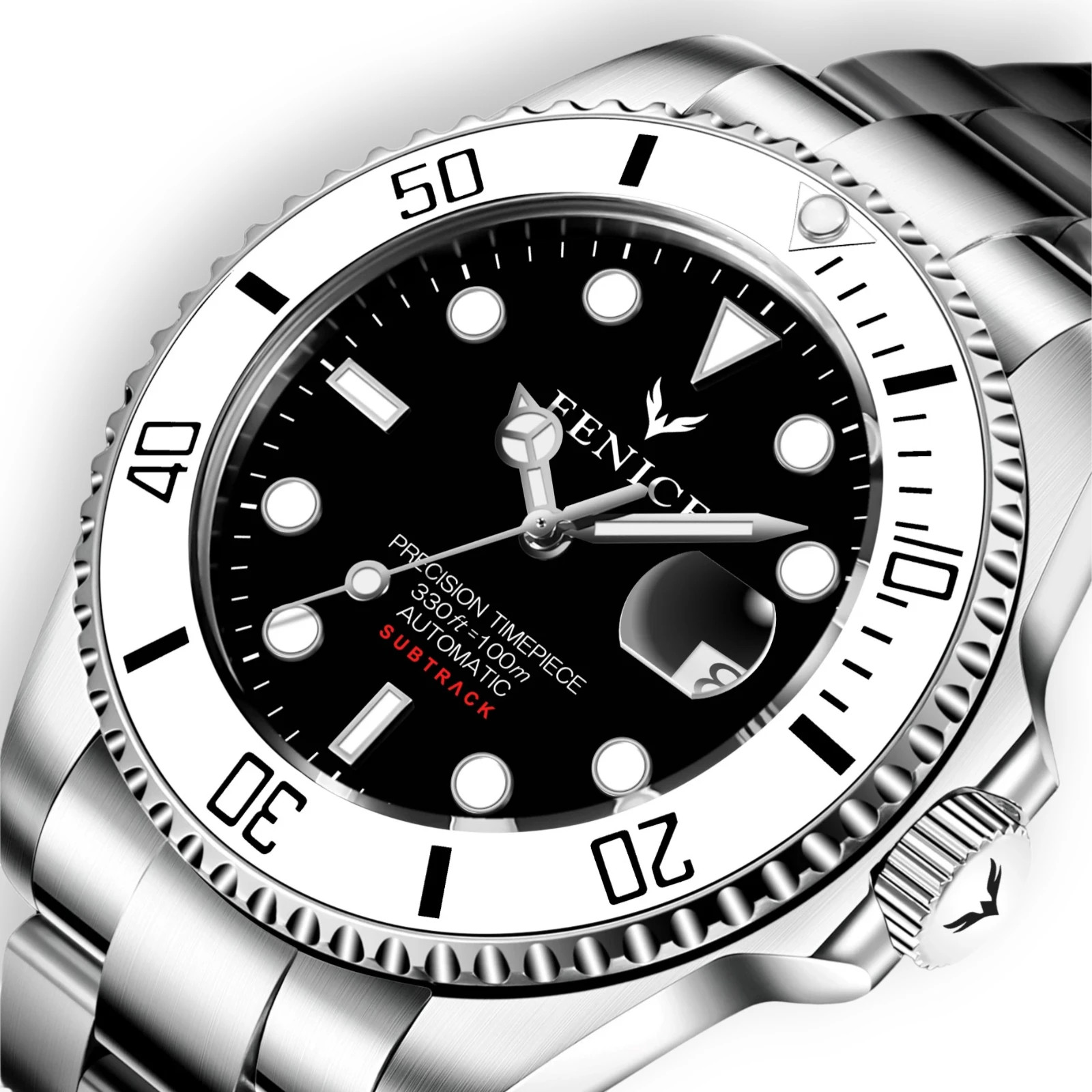 Phoenix Subtrack Aurora 10ATM Automatic Watch with Miyota Movement