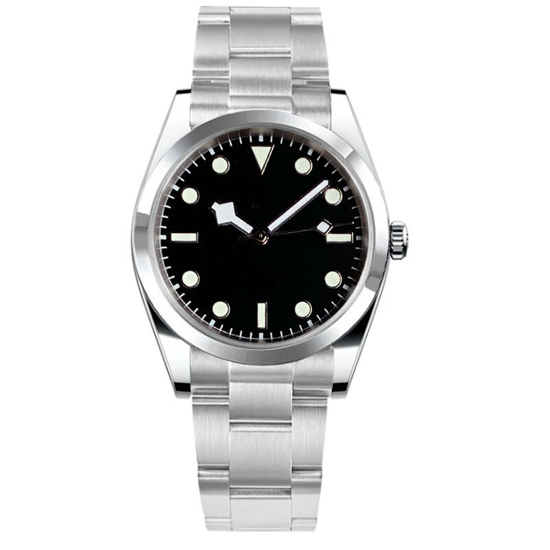 Luminous 36mm/39mm Tandorio Sapphire Glass Polished NH35 Automatic Men’s Watch