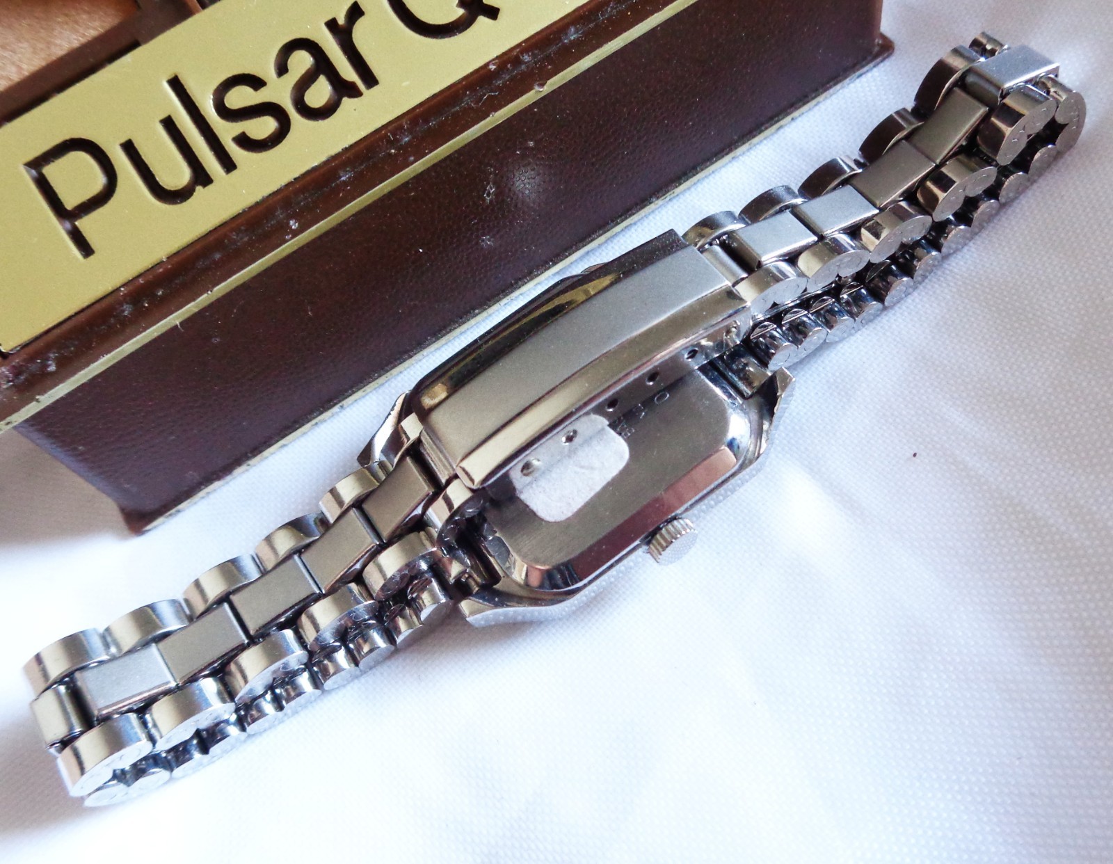1991 Pulsar Santos QUARTZ Multicolour New Old Stock LADIES WRISTWATCH Y480-5930