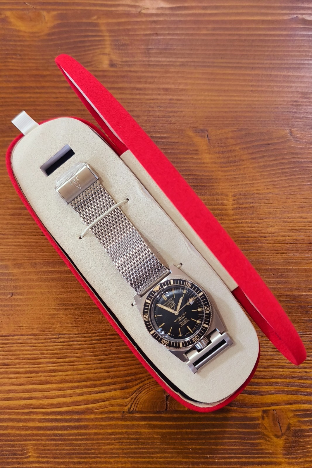 ZRC 1904 GRANDS FONDS HERITAGE AUTOMATIC DIVER 300M. BRAND NEW FULL SET