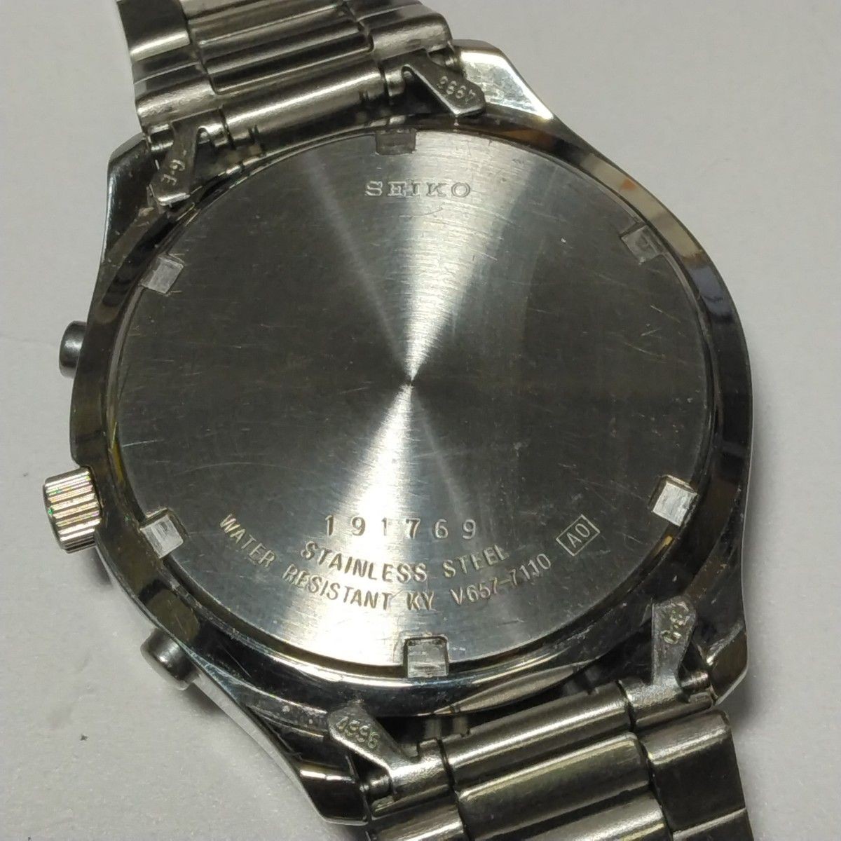 Rare Overseas Import Model SEIKO Sports Chronograph V657 7110 SNDB31P1 1 10 Seco