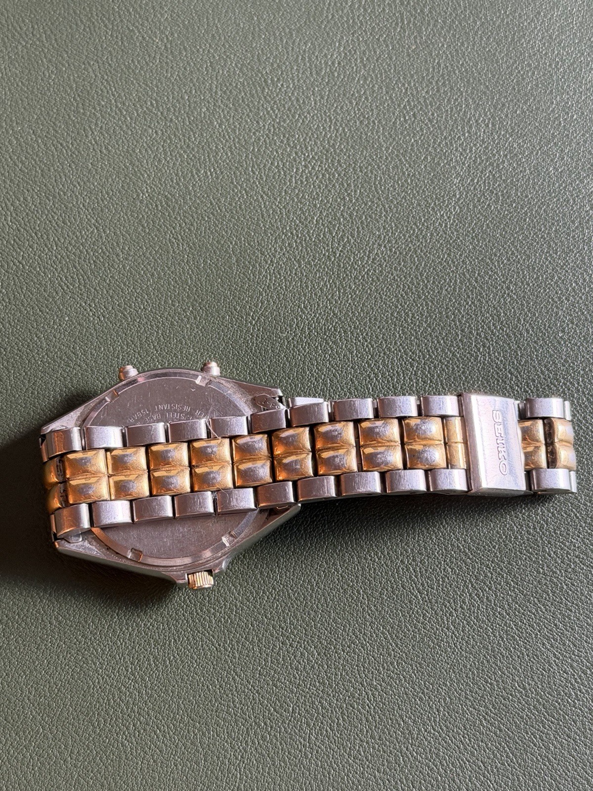Seiko Sports 150 Quartz Analog-Digital Alarm Chronograph – NEEDS BATTERY