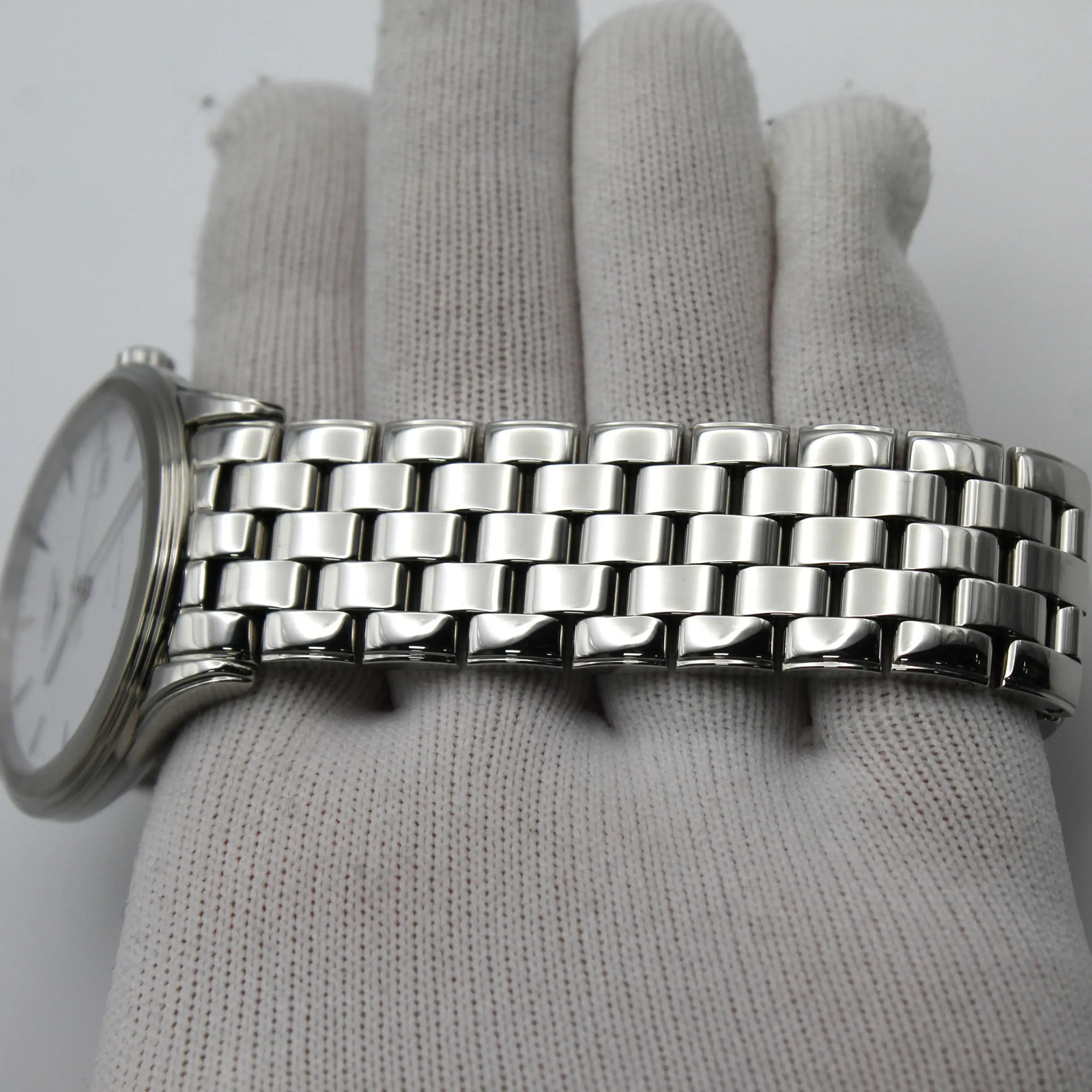 Longines Flagship 38.5mm Steel White Dial Automatic Mens Watch L4.974.4.12.6