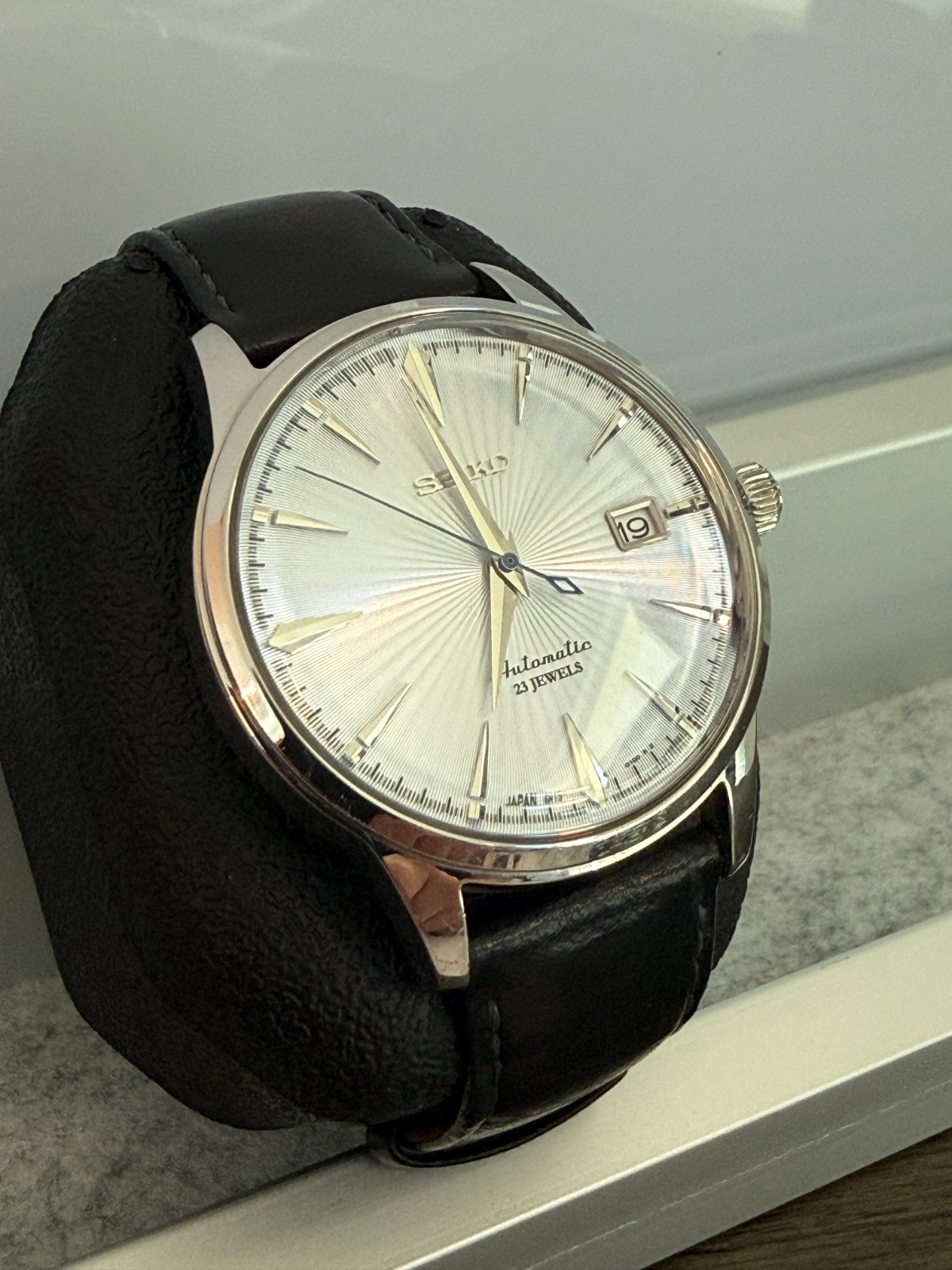 Seiko SARB095 Cocktail Time Ice Blue Dial JDM Automatic Watch