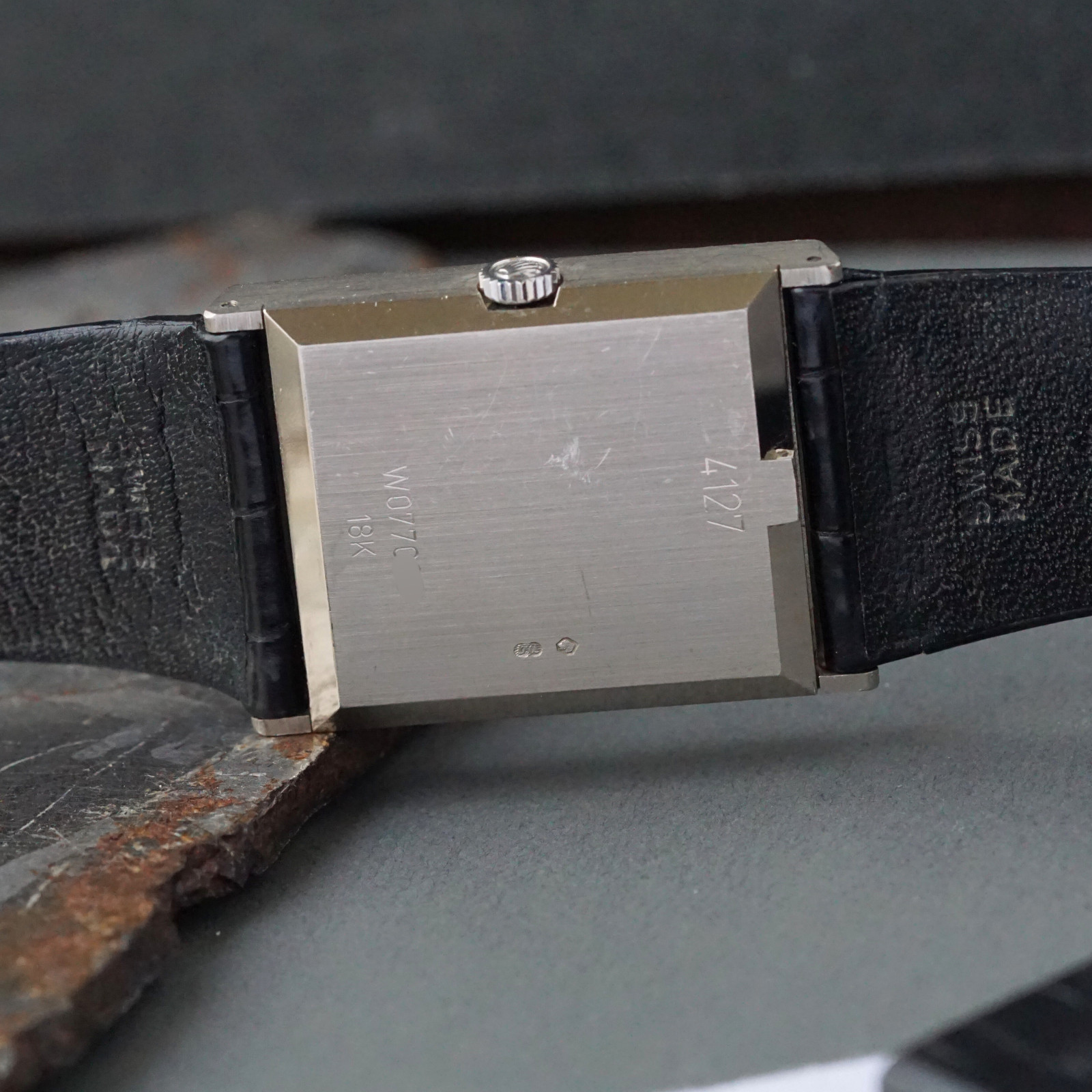Rolex Cellini Ref. 4127 Hobnail 18k White Gold Manual Wind 1995