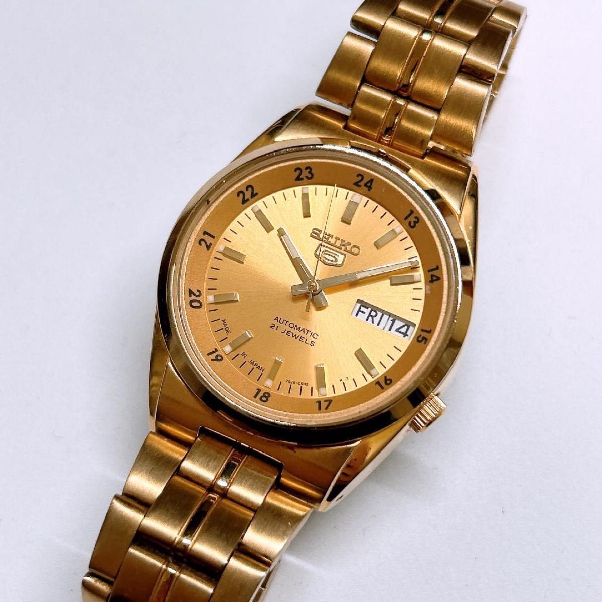 SEIKO 5 7S26-02C0 Automatic Day Date Watch