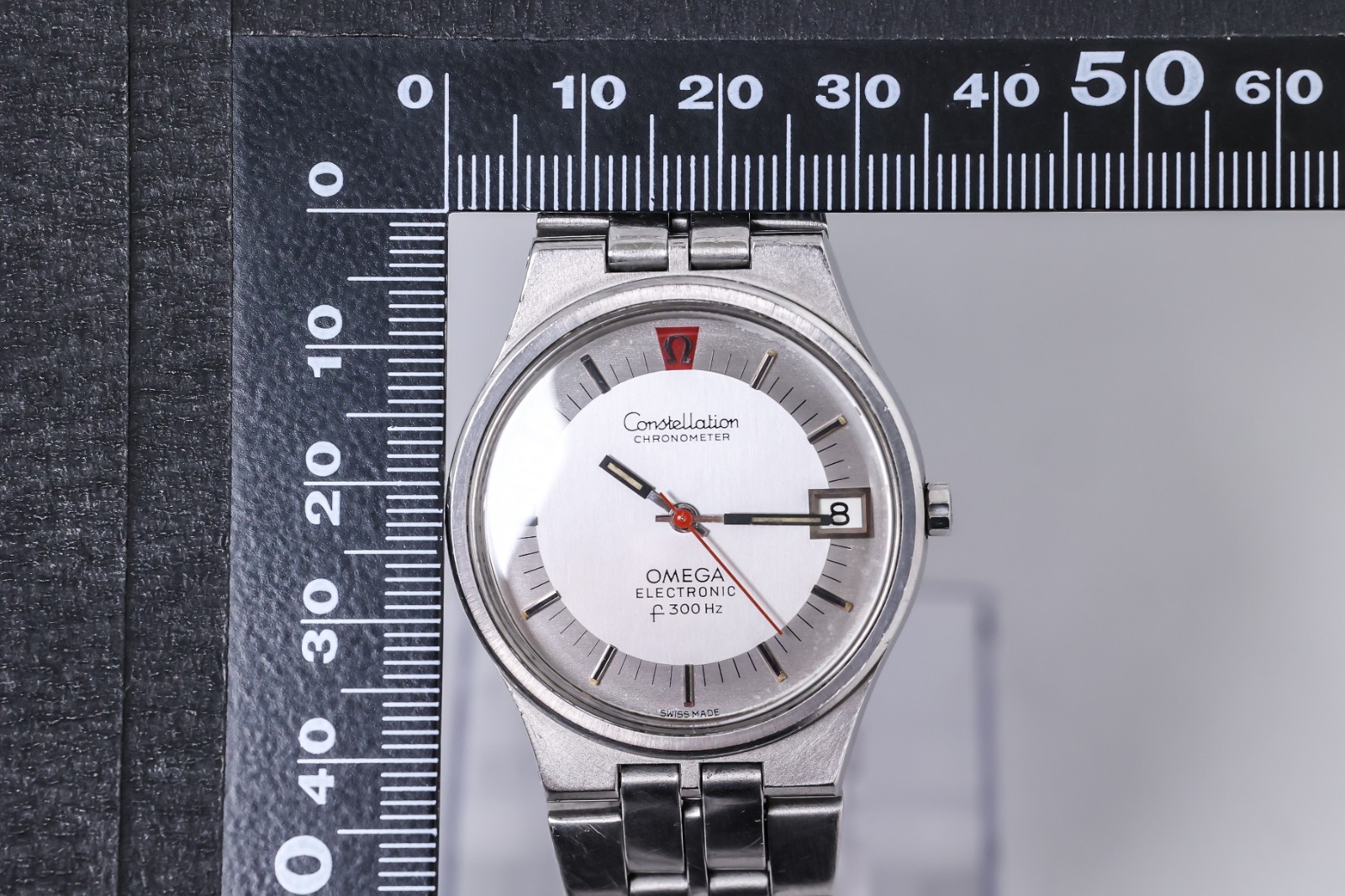 *NEAR MINT* Vintage OMEGA Constellation f300Hz Cal.1250 Qz Chronometer 35mm Mens