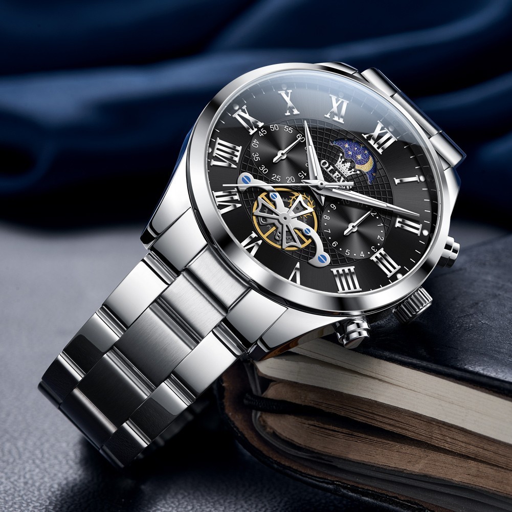 OLEVS Japan Movement Luxury Classics Male Sports Business Quartz Wristwatch 3640