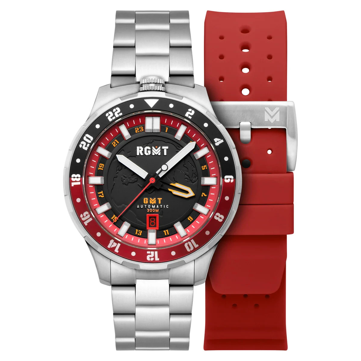 RGMT Globemaster Stealth Ops GMT Automatic Watch