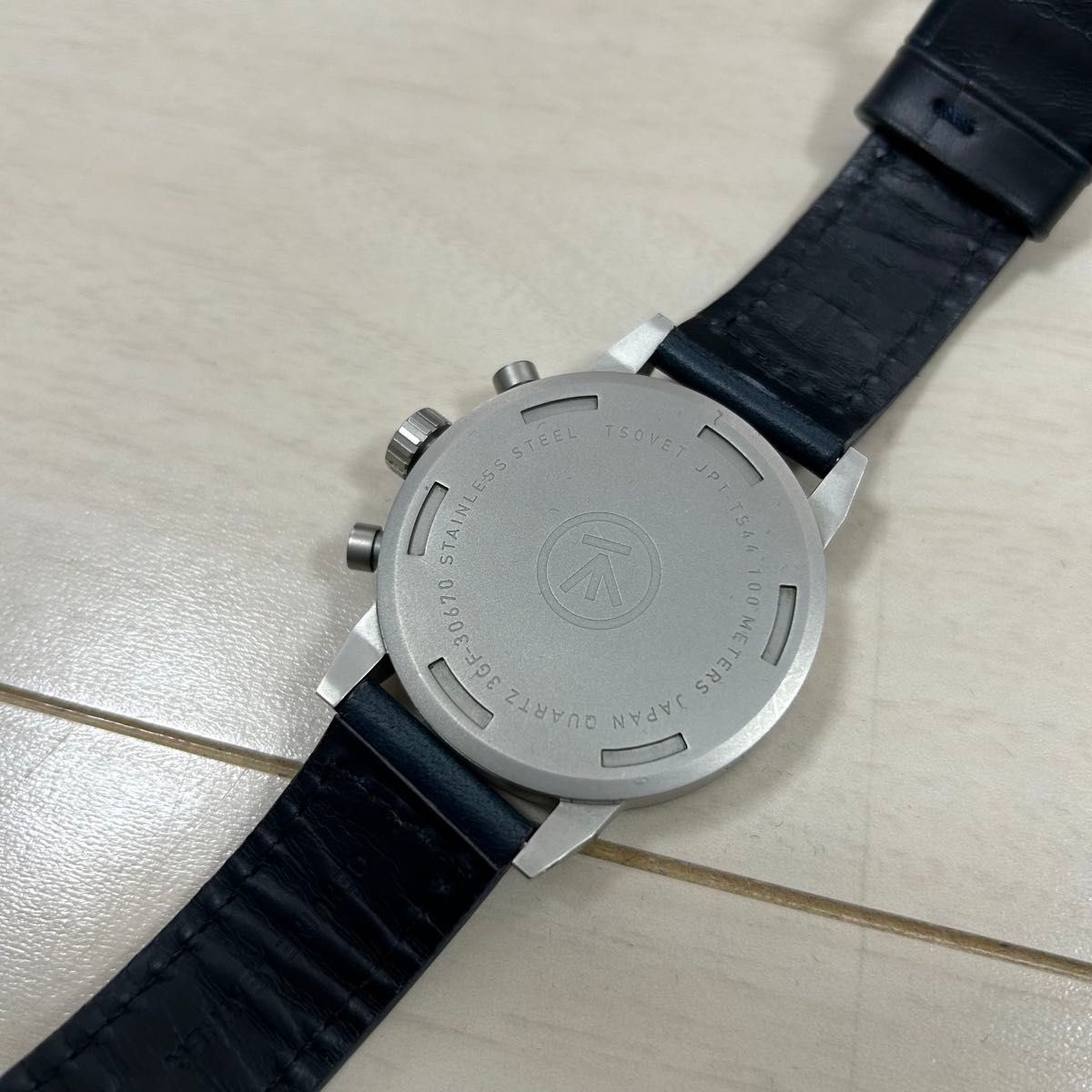 TSOVET JPT-TS44 Chronograph Watch, Good Condition, No Accessories From Japan