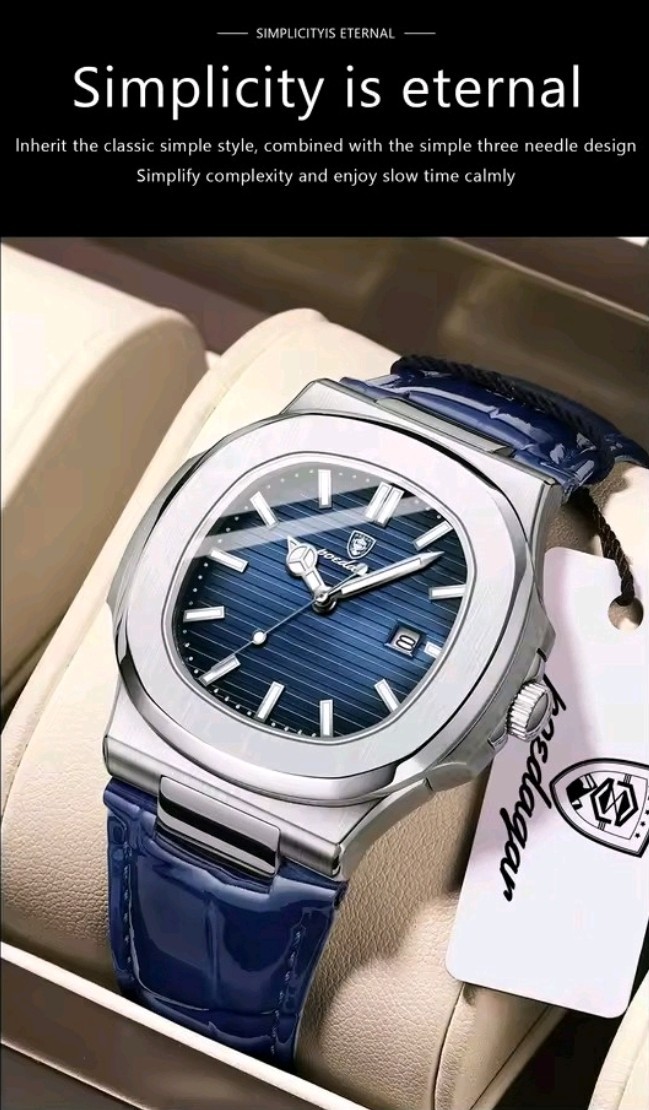 Top Luxury and premium Quartz Men’s Watch, Classic Wristwatch