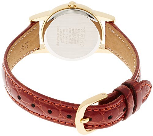 CITIZEN REGUNO Solar Tech KH4-823-90 Solor Women’s Watch Red Leather Band NEW